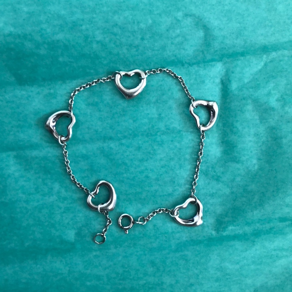Tiffany and co open heart bracelet. GORGEOUS!
